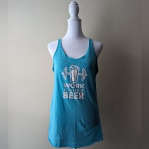 Next Level Work for Your Beer Tank Blue L